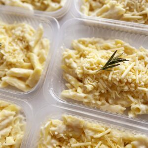 Porção – massa queijuda al limone (300g)