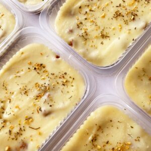 Escondidinho SUPER FIT de frango (130g), purê de batata doce (220g) – prato sem glúten/lactose