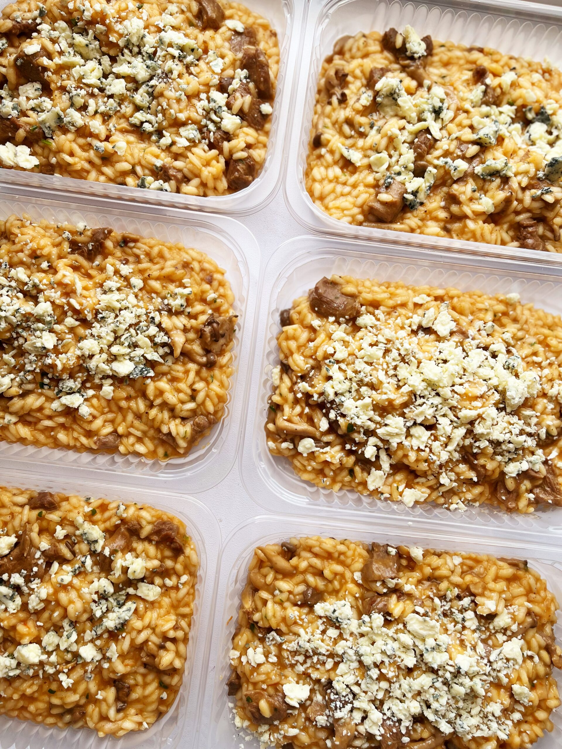 NOVIDADE! Risoto de filé mignon, shimeji e prato sem