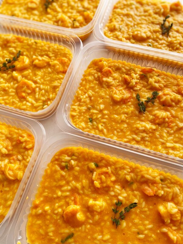Risoto de camarão – prato sem glúten (350g)