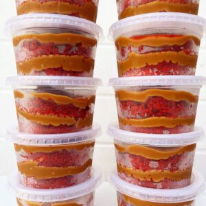 Red Velvet com doce de leite – sem glúten/zero lactose (aprox. 180g)