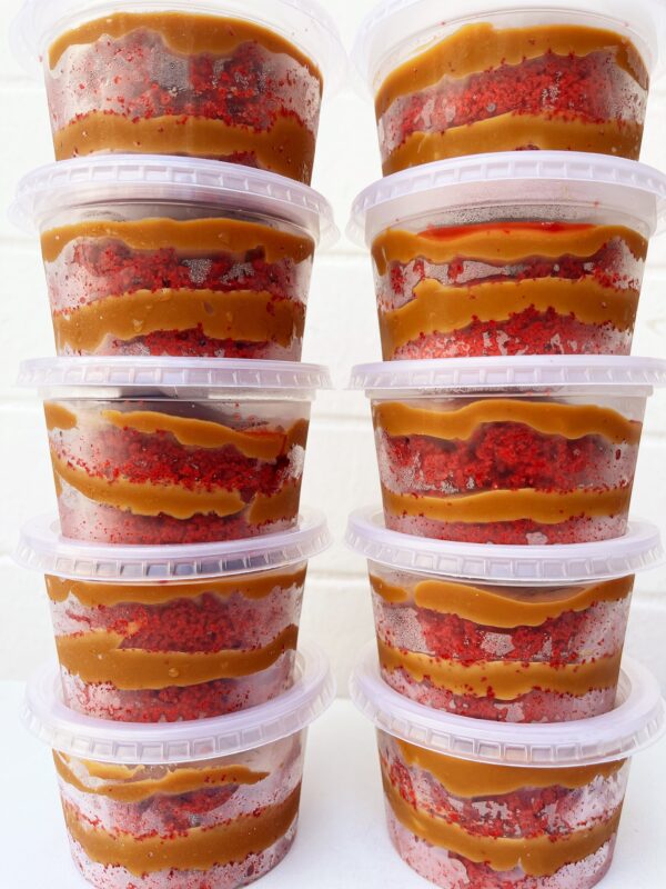 Red Velvet com doce de leite - sem glúten/zero lactose (aprox. 180g)