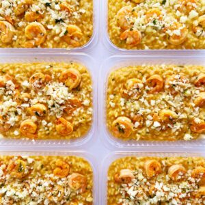 Risoto de camarão – prato sem glúten (350g)