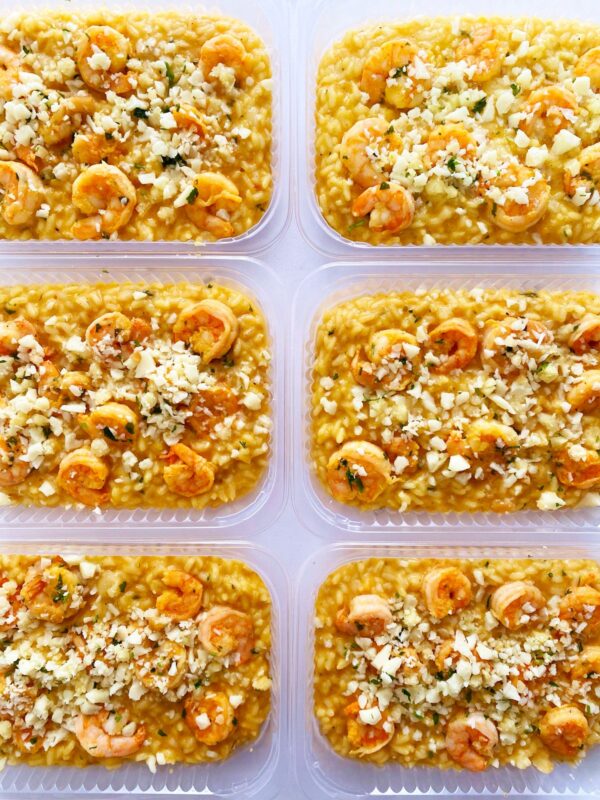 Risoto de camarão - prato sem glúten (350g)