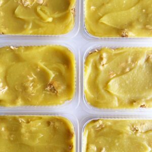 Escondidinho FIT de frango (130g) com purê de mandioquinha (220g)- prato sem glúten/lactose
