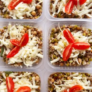 POCKET – salada caprese de grãos com mussarela de búfala (200g)