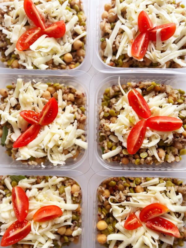 POCKET - salada caprese de grãos com mussarela de búfala (200g)