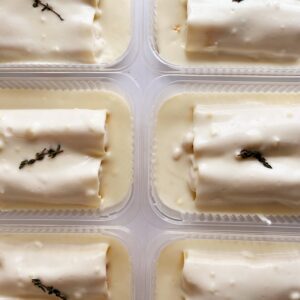 😱 24h NO VALOR DO KIT! Canelone de salmão com ricota ao molho branco (350g)