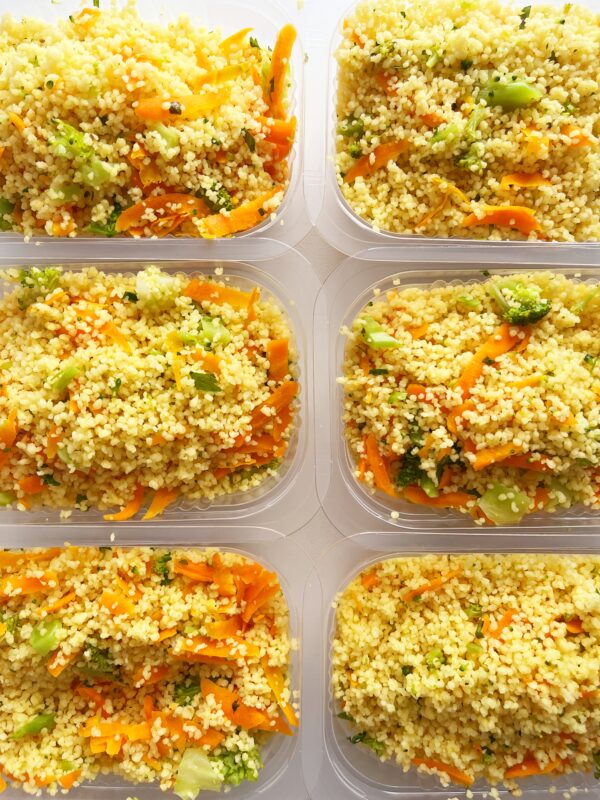 Porção - couscous marroquino temperado (150g)