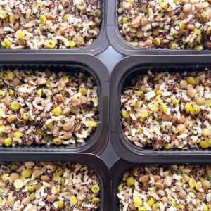 Porção – mix de grãos sem glúten/lactose (160g)