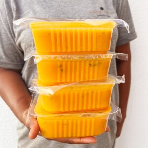 Caldo de abóbora com camarão – sem glúten/lactose (aprox. 400ml)