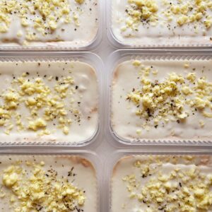 APENAS 24H NO VALOR DO KIT 🤩🎉 Lasanha de salmão com ricota – 350g