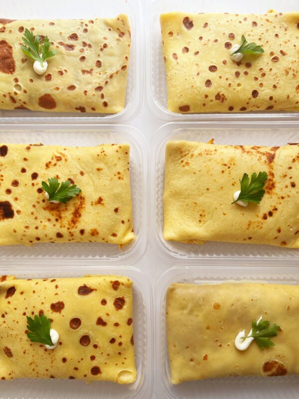 Crepe de frango cremoso com ricota - 300g