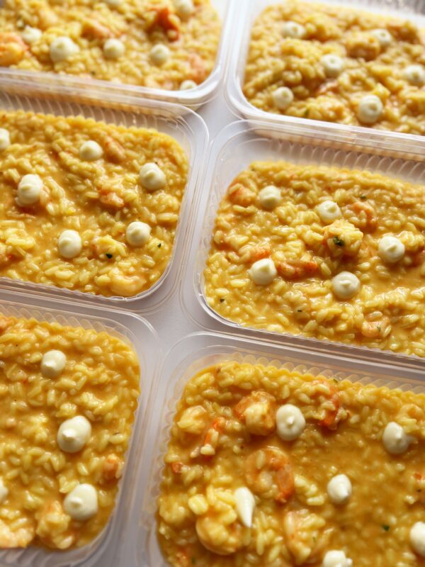Risoto de camarão com Catupiry® - prato sem glúten (350g)