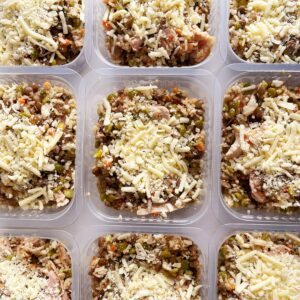 POCKET – salada de grãos, frango e parmesão (200g)