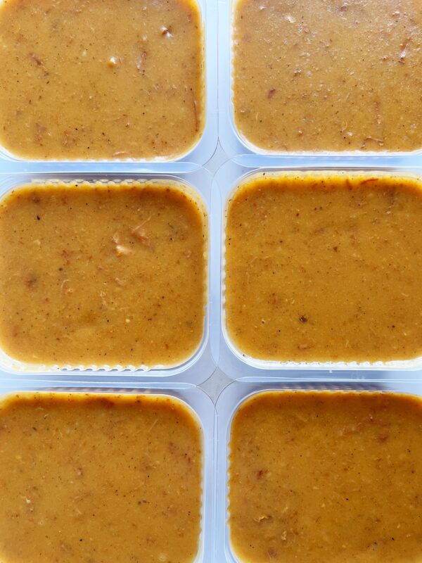 Sopa cremosa de carne - aprox. 400ml (sem glúten)