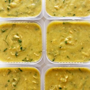 LOWCARB: caldo verde de frango (aprox. 400ml) – sem glúten