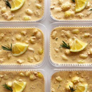 Nhoque de salmão cremoso al limone – 350g