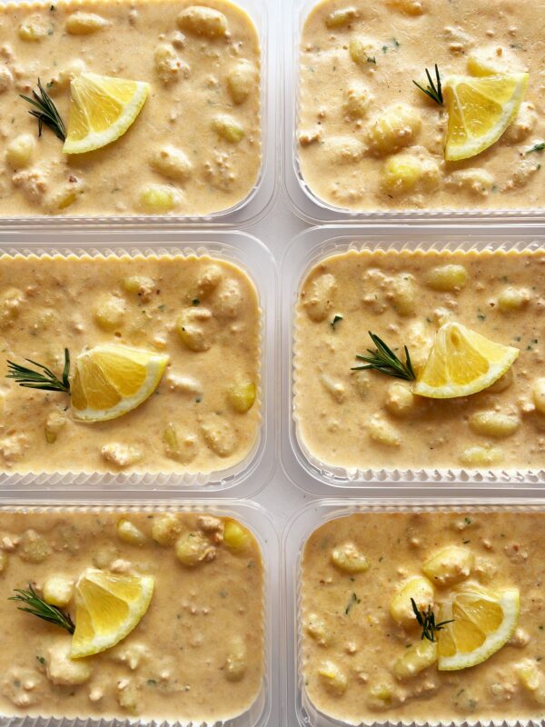 Nhoque de salmão cremoso al limone - 350g