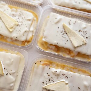 VALOR DO KIT NO FDS DA BLACK 🗣️⚠️ Lasanha de camarão ao queijo brie – 350g