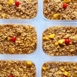 Risoto Nordestino: com carne do sol acebolada e banana da terra – prato sem glúten (350g)