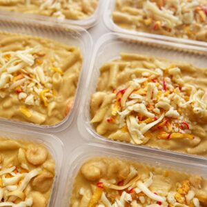 APENAS 24H NO VALOR DO KIT 🗣️⚠️ Massa ao molho de camarões aos quatro queijos – prato sem glúten (350g)