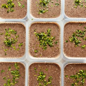 Caldo de feijão com bacon e coentro – sem glúten/lactose (aprox. 400ml)