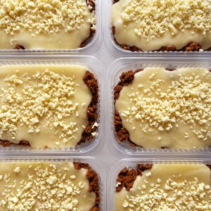 Escondidinho de carne (130g), purê de aipim e queijo coalho (220g) – prato sem glúten