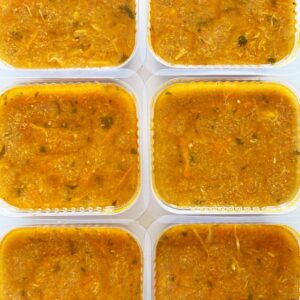 Sopa de frango com macarrão da vovó – aprox. 400ml (sem glúten/lactose)