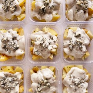 Batata sauté ao creme de gorgonzola (220g)
