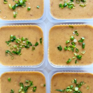 ZERO LACTOSE! Sopa cremosa de carne – sem glúten/lactose (aprox. 400ml)