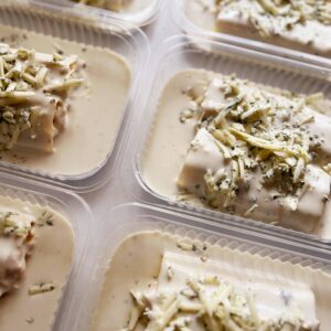 Canelone de frango cremoso ao gorgonzola – 350g