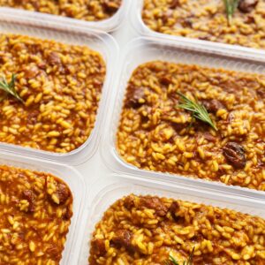 Risoto de carne de panela na cerveja preta – 350g